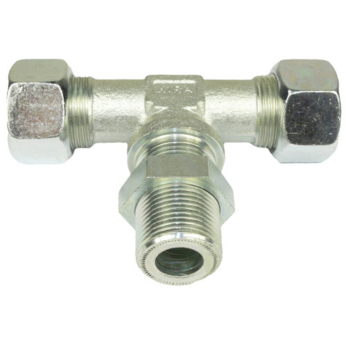 T-Einschraubverschraubung mit Schottgewinde (Druckluft) 