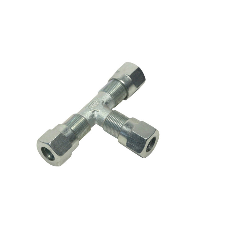 T-Einschraubverschraubung mit Schottgewinde (Druckluft) 