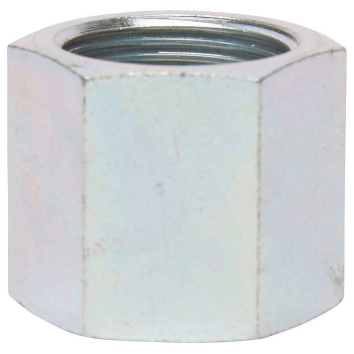 Connecting sleeve with internal thread (galvanised) 