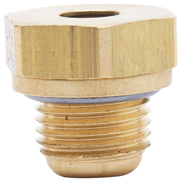 Gerade-Einschraubsteckverbindung in kompakter Bauform 