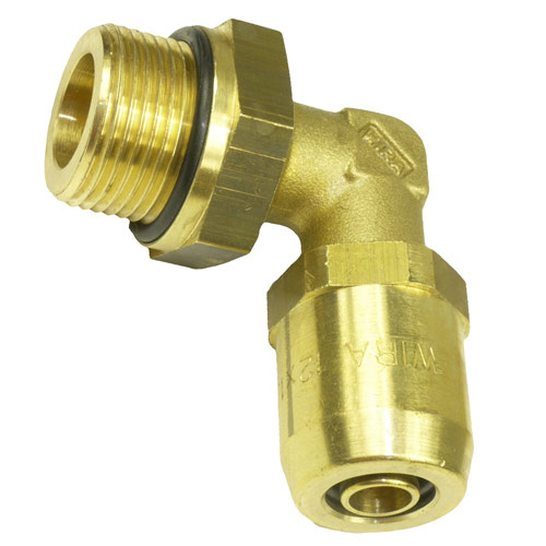 Elbow screw-in push-in fitting 90° (compressed air) 
