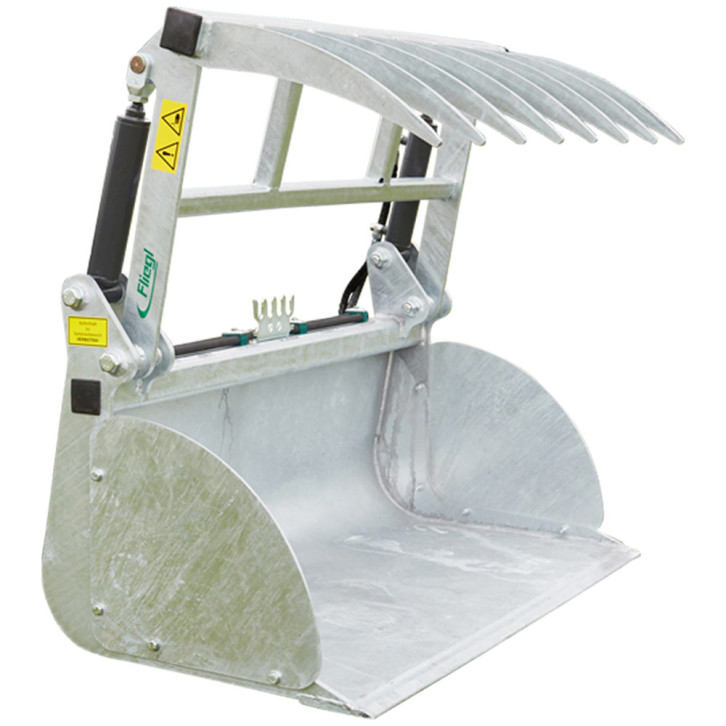»Small« manure and silage grab bucket 