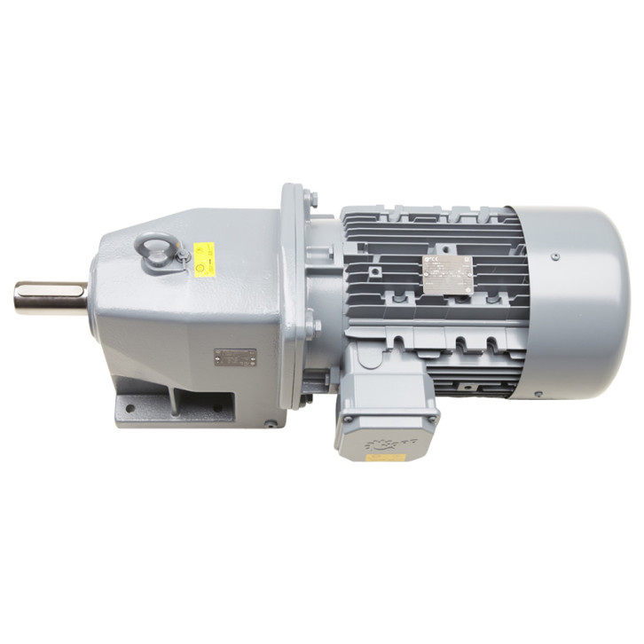 Helical bevel gear motor 