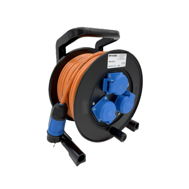 Kabeltrommel mit Schuko Stecker 