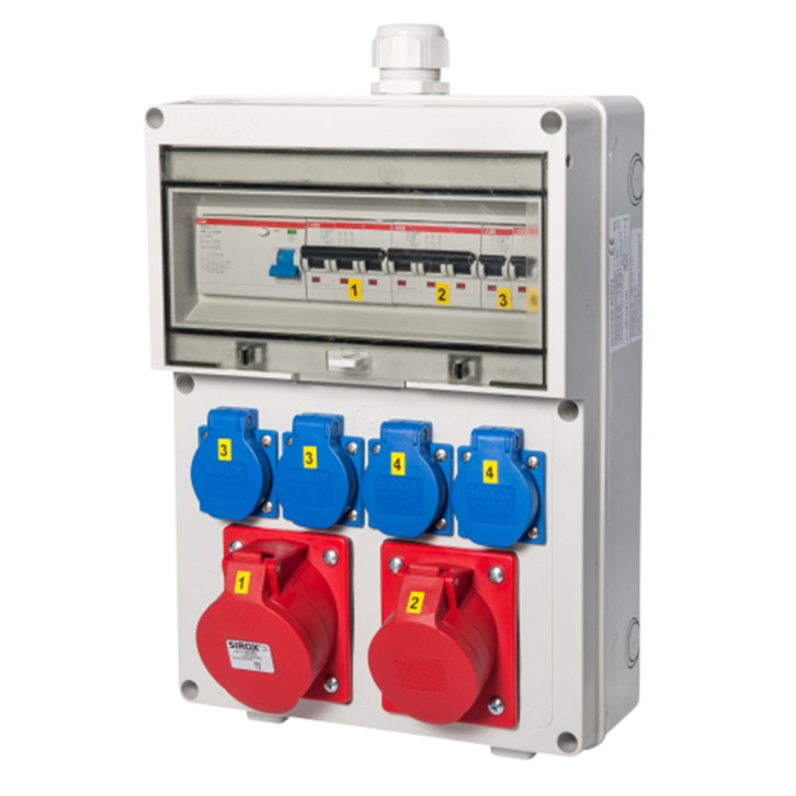 Wall-mounted distributor wired - Würzburg 