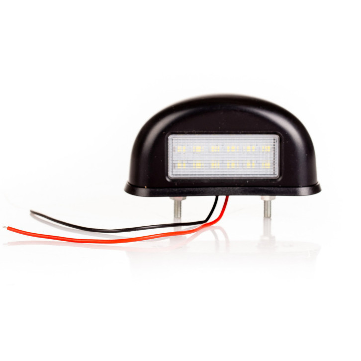 LED licence plate lighting 
