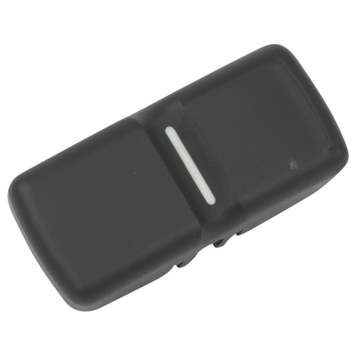 Wippe schwarz Blindkappe 