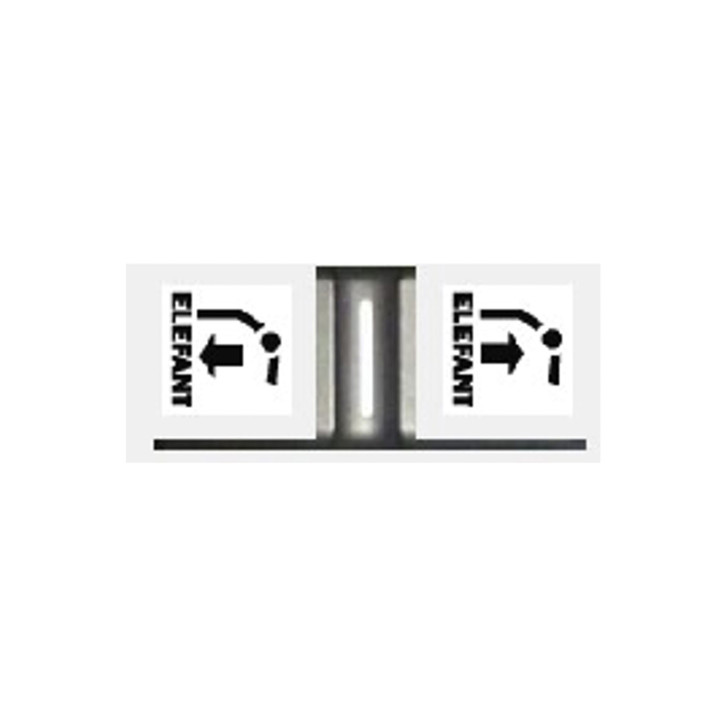 Rocker black Elephant swivelling joint 2, hydraulic 