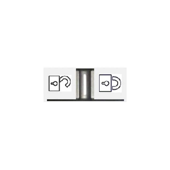 Rocker black Comfort control button 3 hydraulic 