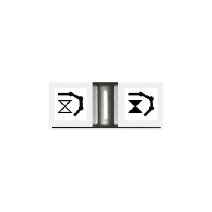 Rocker black Suction nozzle slide large - hydraulic 