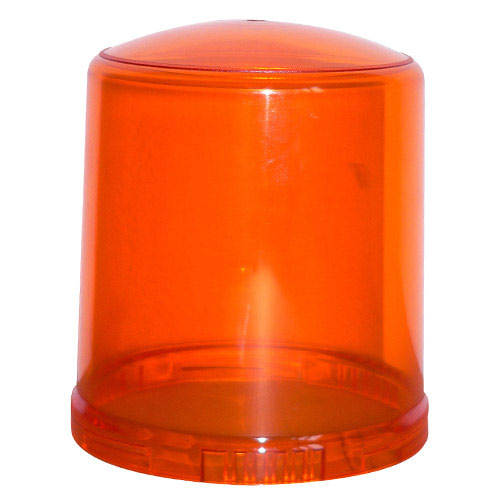 Replacement lens for double flashing light 