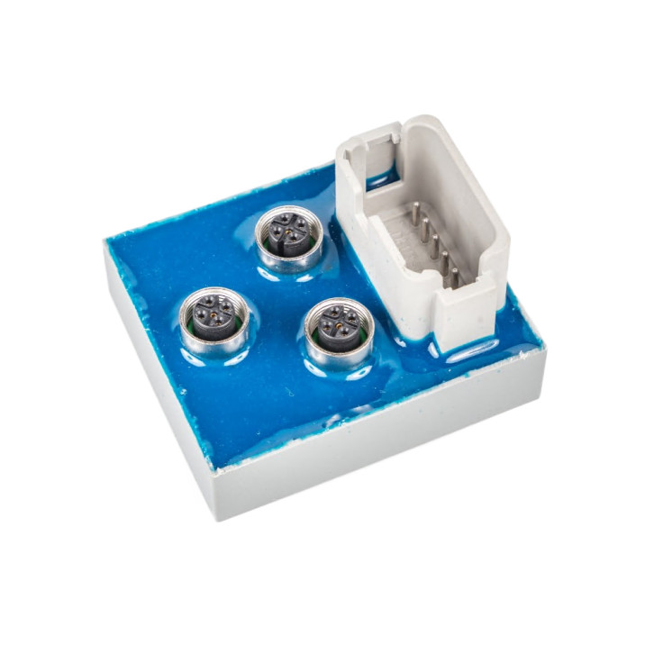 M-12-Adapter 3x M12 auf Deutsch DTF15-12PA 