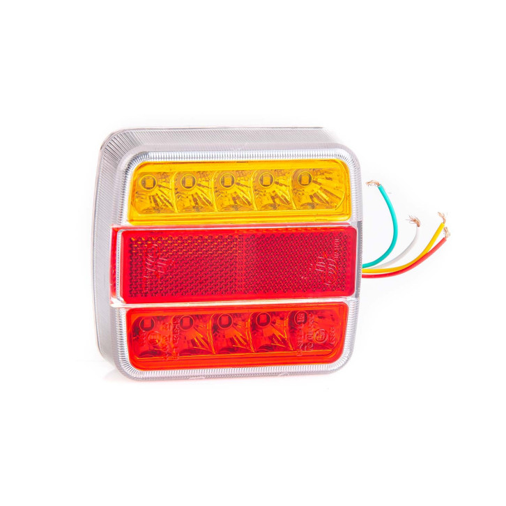 LED three-chamber rear light 