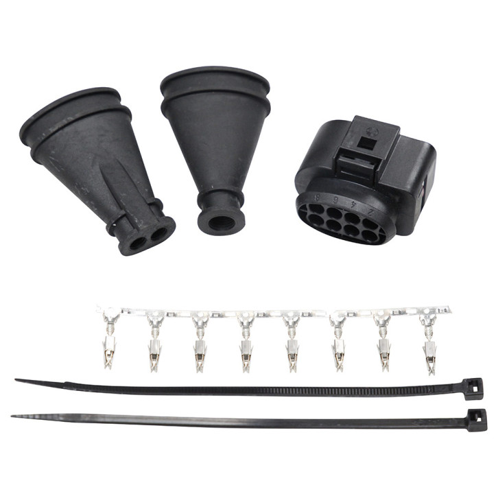 Coupling socket for rear wall 