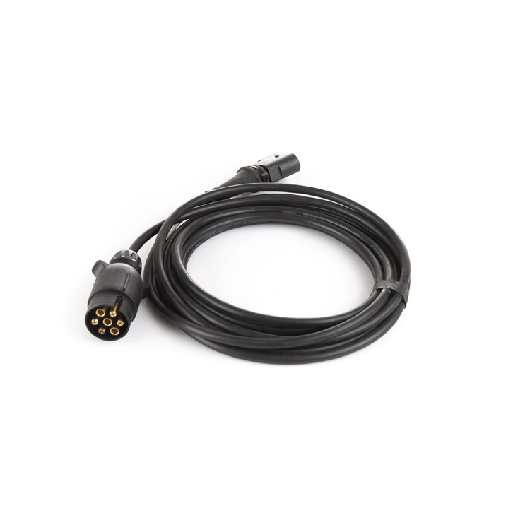 Intermediate cable for lighting cable set 