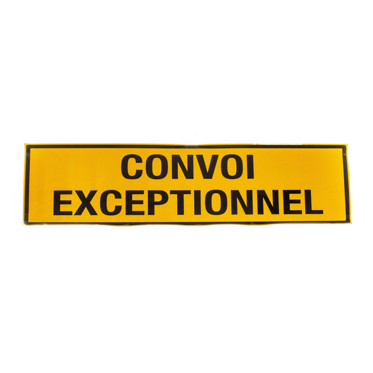 Hinweis-Aufkleber »Convoi Exceptionnel« 