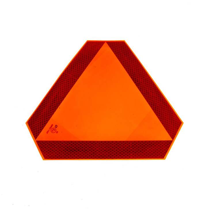 Warndreieck Aufkleber für langsam fahrende Fahrzeuge 