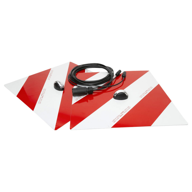 Warntafel-Satz LED mit Leuchte für Frontanbau 