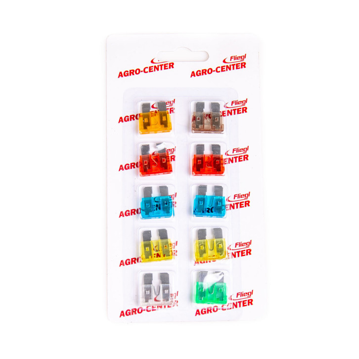 Flat connector fuses - assortment 