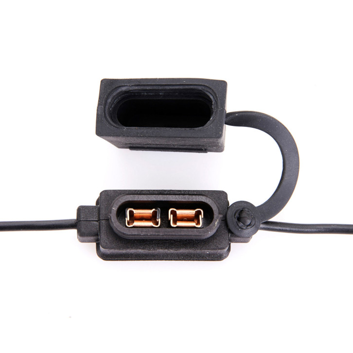 Flat connector fuse holders 