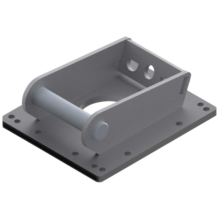 Optional excavator mounting for »Krokodil-PLUS« 