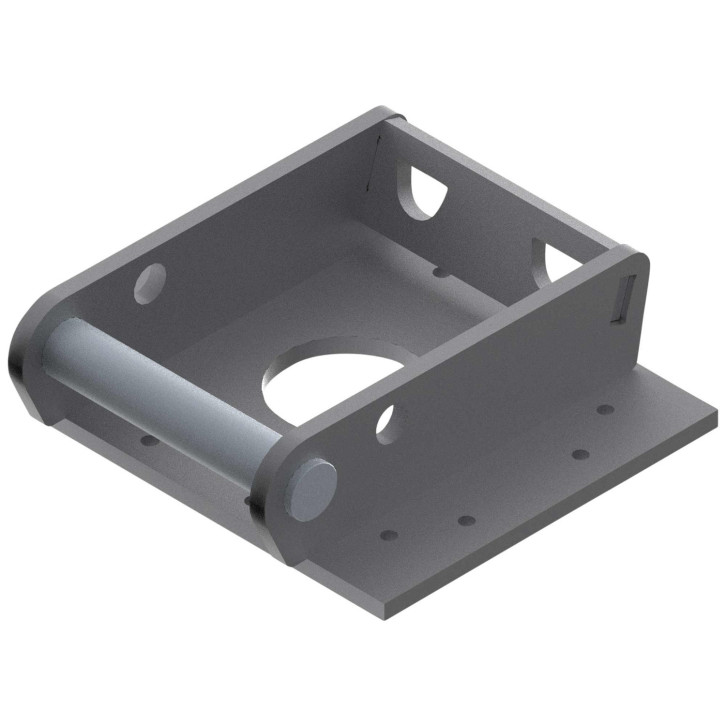 Optional excavator mounting for »Krokodil-PLUS« 