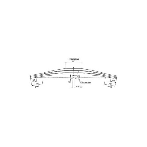 Parabolic spring / Titan 9 t 