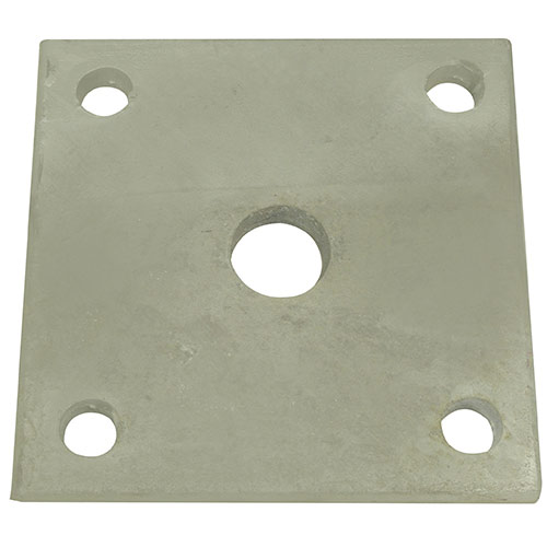 Axle plate loose - galvanised 