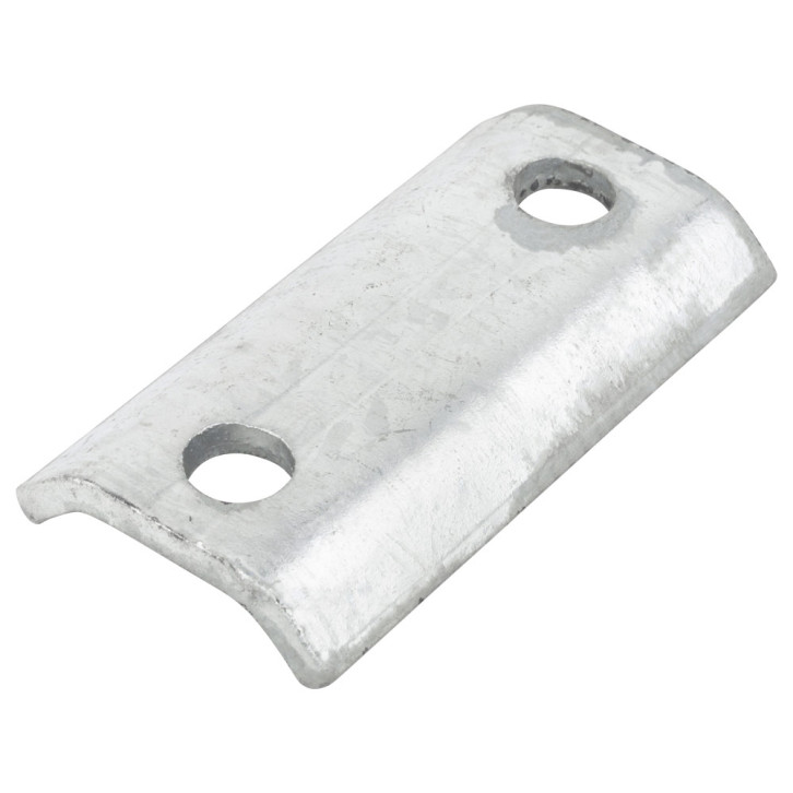 Reinforcement for axle plate 