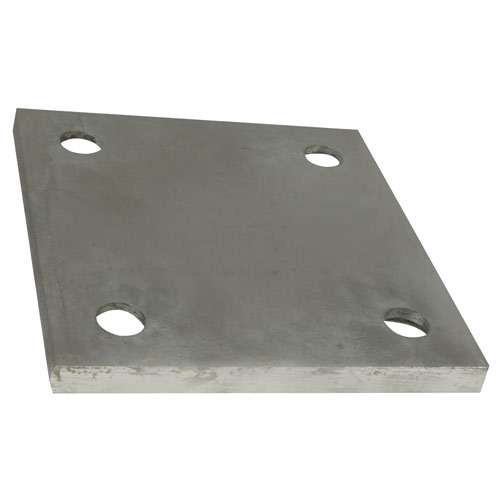 Flanschplatte für Zugholm 