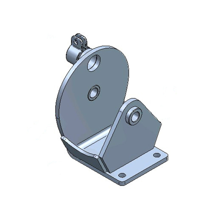 Anschraubplatte für Stützfuß 