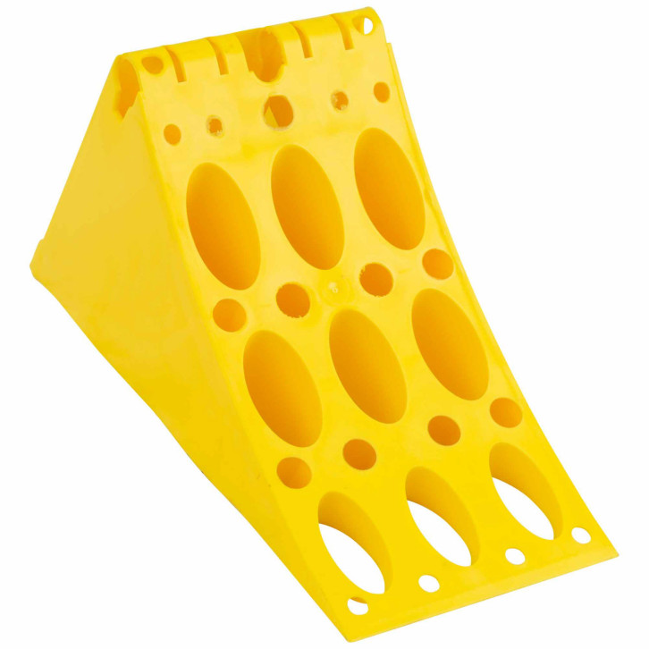 Plastic wheel chock 