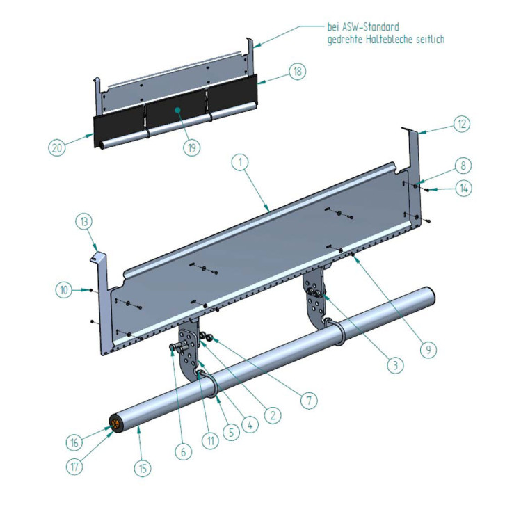 Unterfahrschutz komplett 