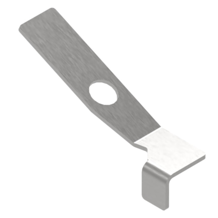 Abdeckblech für Halterung 