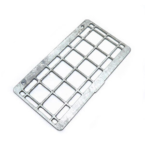 Safety grid for lighting 