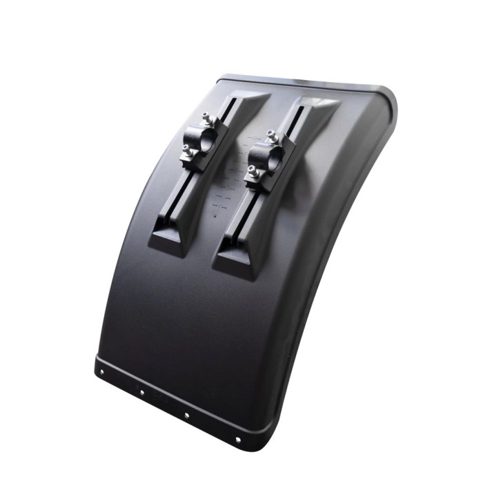 Plastic mudguard (quarter) incl. retaining rails 