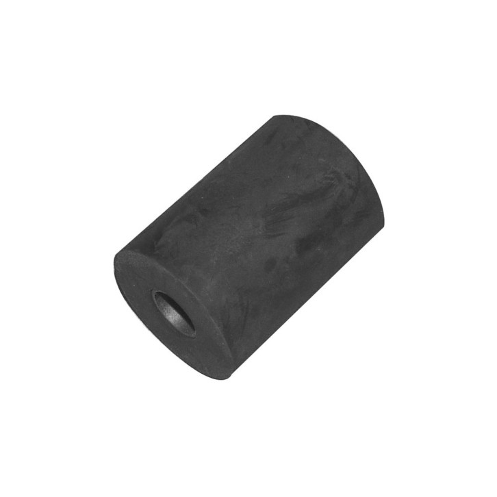 Rubber roller for sliding shoe 