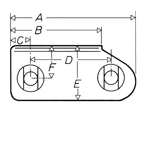 Federschuh für Zuggabel E1.7 
