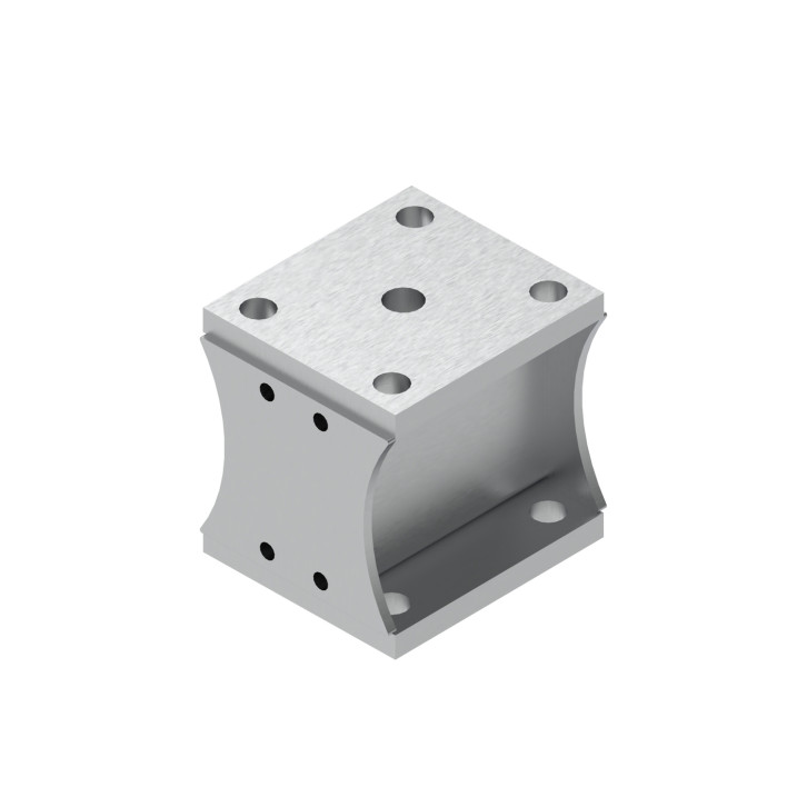 Intermediate axle support/bolt-on/f. Jumbo/Turbo tank 