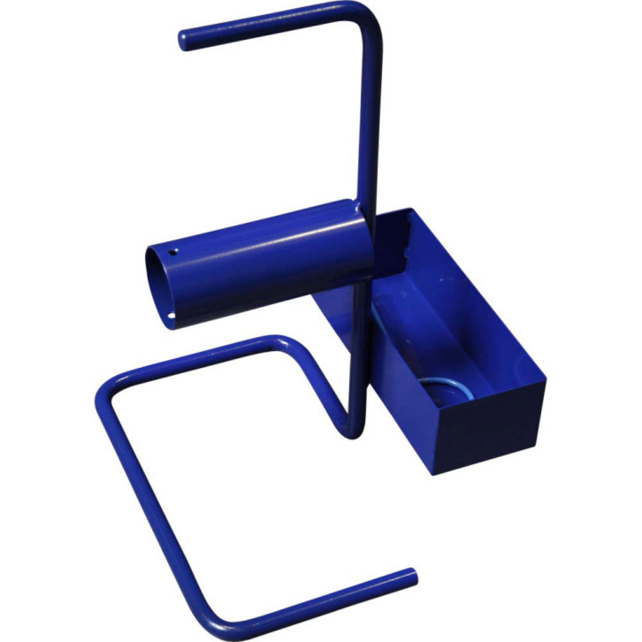 Abrollgerät mit Ablagekasten 