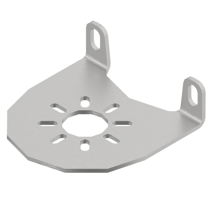 Halterung für Schutztopf - Befestigung 