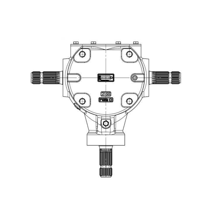 Bondioli central gearbox 