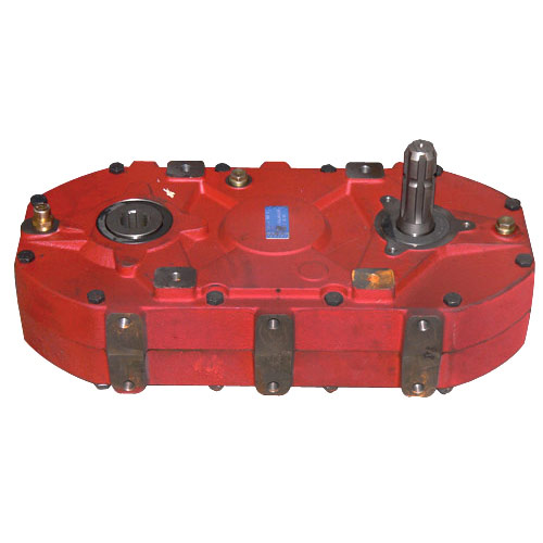 Verlagerungsgetriebe mit Muffe und Stummel 