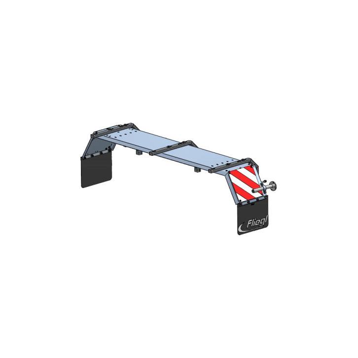 Mudguard - metal for GFW/Poly Line (complete / per side) 