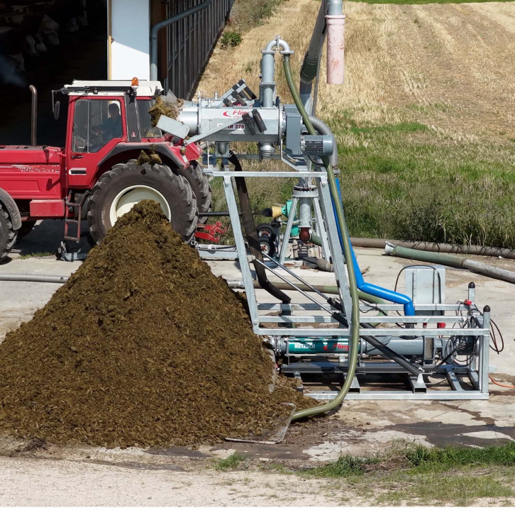 Slurry separator »Tapir-Duo«, telescopic 