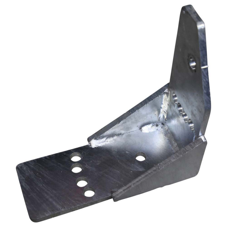 Mounting for axle left / screw-on 