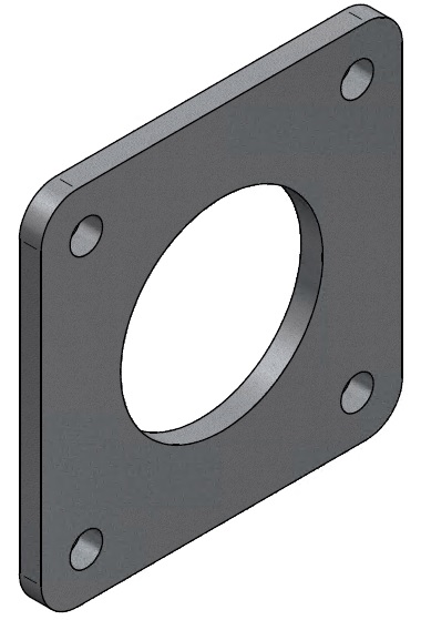 Flange, loose / for flange with bushing 1 1/2" 