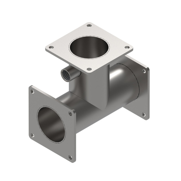T-Stück mit Muffe 1" 