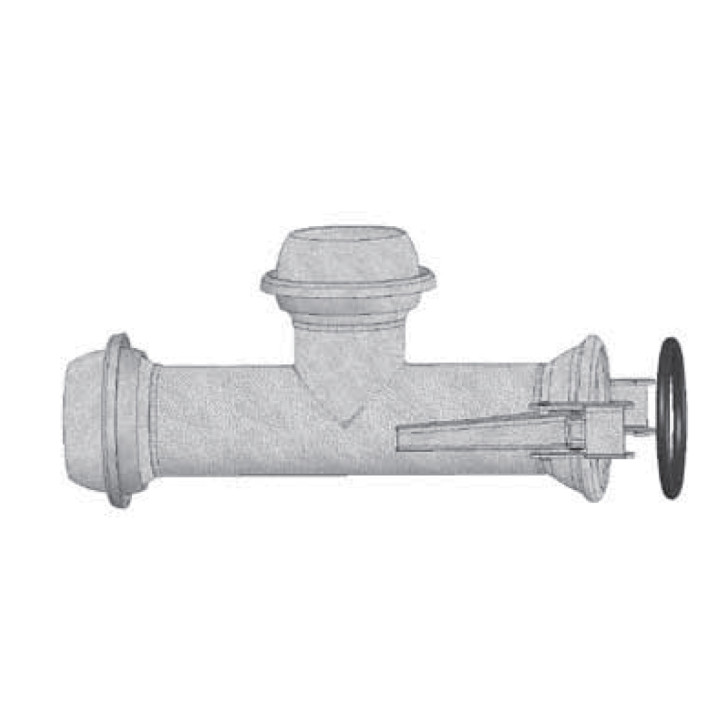 T-Übergangsstück M-Teil / V-Teil / V-Teil - ital. System 