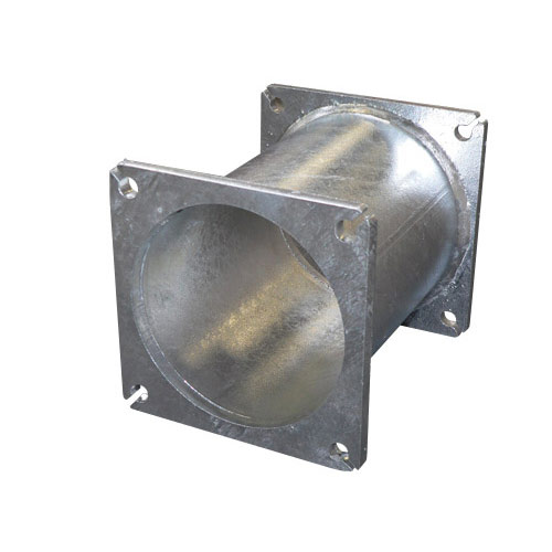 Transition flange straight length 120 